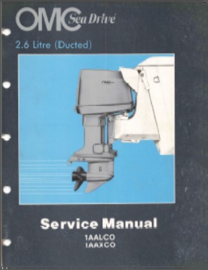 OMC 507514 Sea Drive Outboard Service Manual