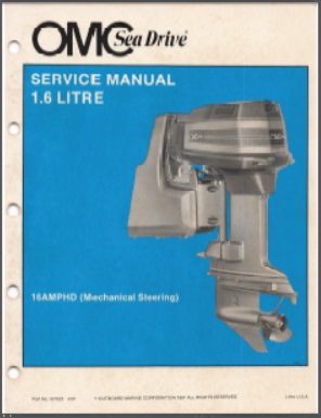 OMC 507623 Sea Drive Outboard Service Manual