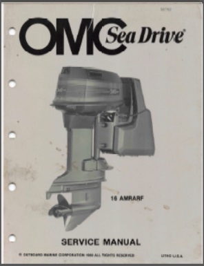 OMC 507762 Sea Drive Outboard Service Manual