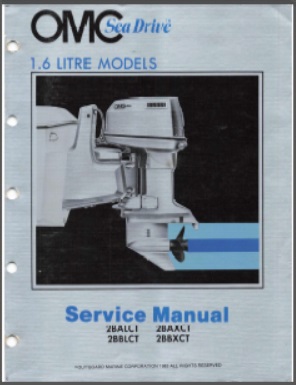OMC 983439 Sea Drive Outboard Service Manual