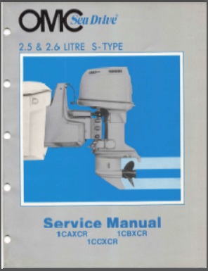 OMC 983670 Sea Drive Outboard Service Manual