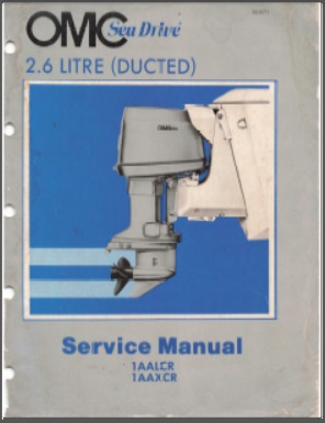 OMC 983671 Sea Drive Outboard Service Manual