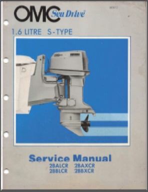 OMC 983672 Sea Drive Outboard Service Manual