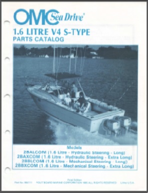 OMC 984111 Sea Drive Outboard Parts Catalog