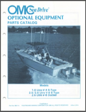 OMC 984114 Sea Drive Outboard Parts Catalog