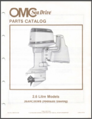 OMC 984375 Sea Drive Outboard Parts Catalog
