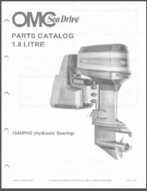 OMC 985420 Sea Drive Outboard Parts Catalog