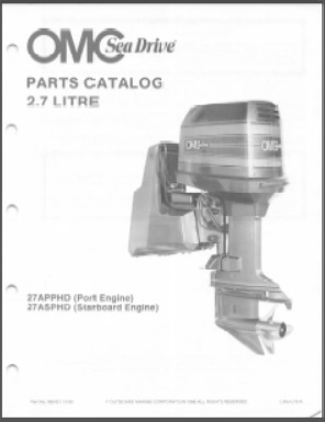 OMC 985421 Sea Drive Outboard Parts Catalog