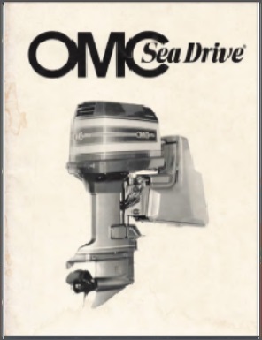1988 OMC Sea Drive 2 0L Manual 985906 Propulsion Unit