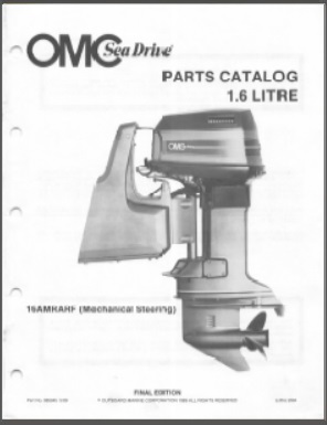 OMC 985945 Sea Drive Outboard Parts Catalog