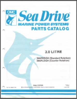 OMC 986647 Sea Drive Outboard Parts Catalog