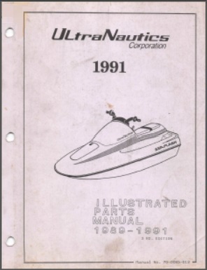 1989-1992 Seaflash PWC Parts Manual