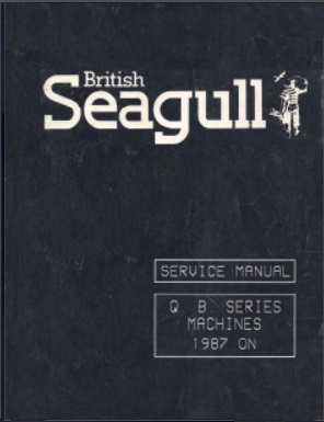 British Seagull Service Manual QB Models Kingfisher, Osprey, KC, Curlew