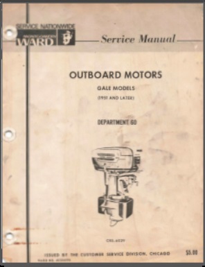 Sea King 1951 Outboard Service Manual
