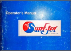 Surf-Jet 1983 236SS Owners Manual