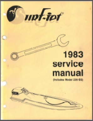 Surf-Jet 1983 236SS Service Manual