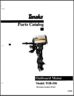 Tanaka 5.5hp Outboard Parts Manual