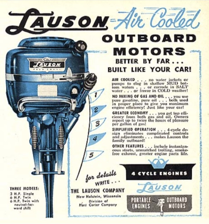 Lauson Outboard Ad