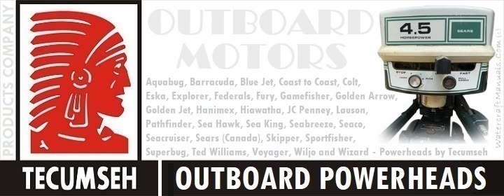 Tecumseh Outboard Powerhead Engine Manuals