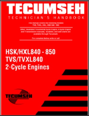 Tecumseh 1996 2-Cycle Engine Technicians Handbook