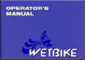 1985-1991 Wetbike Owner Operator Manual