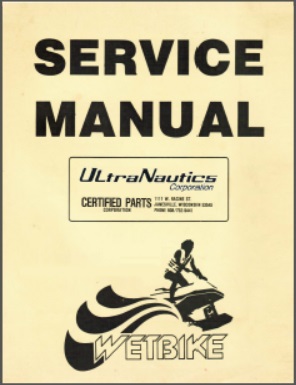 1987-1992 798cc Wetbike Service Manual