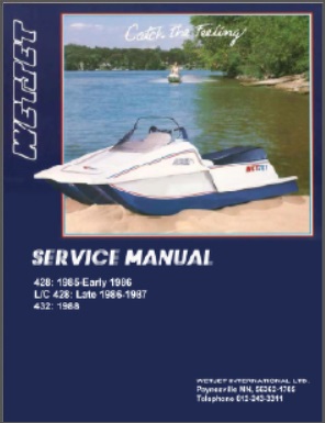 1985-1992 WetJet 428/L/C, 432 Service Manual